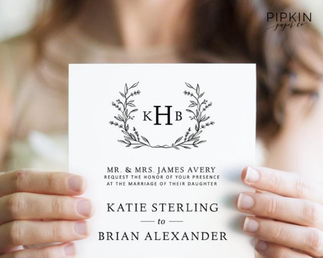 wedding photo - Wedding Invitation Suite 