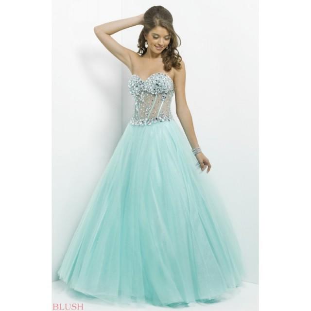 Blush Prom Dress / S