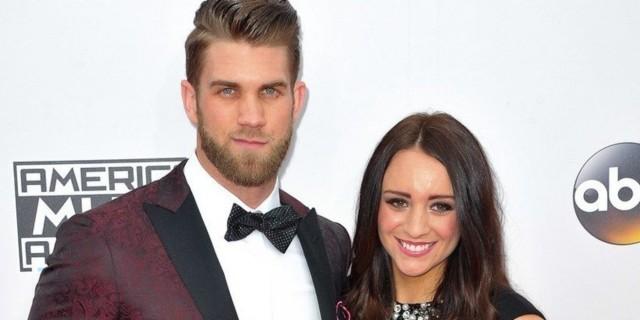 Baseball Player Bryce Harper Lined His Wedding Tuxedo With Photos Of