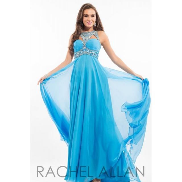 Neon Coral Rachel Allan Prom 7135  Rachel ALLAN Long Prom - Elegant Evening Dresses