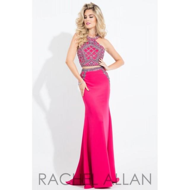 Fuchsia Rachel Allan Prom 7646  Rachel ALLAN Long Prom - Elegant Evening Dresses