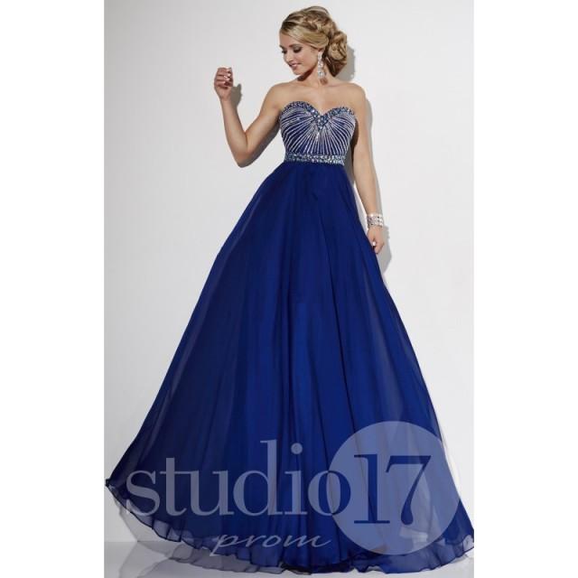 Fuchsia Studio 17 12555 - Chiffon Dress - Customize Your Prom Dress