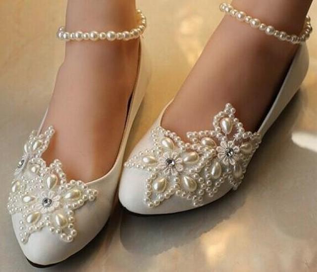 wedding photo - The Best Flat Shoes for the Bride and Her Bridesmaids