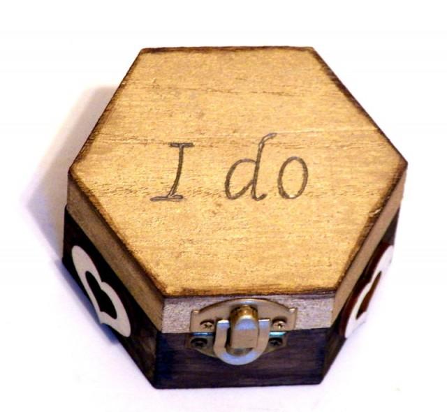 wedding photo - Wedding Ring Box, Wood Ring Box, Proposal Ring Box, Valentines Ring Box, Wedding Gift Box, Ring Bearer, Wedding Ring Holder, Ring Bearer Box - $19.00 EUR
