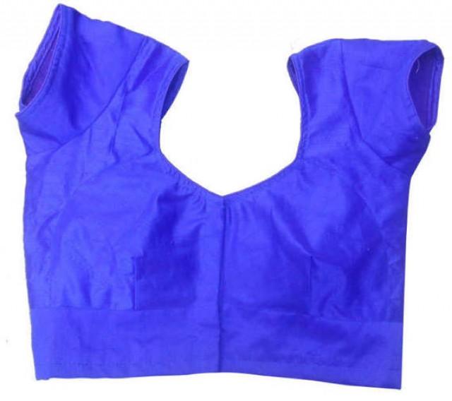 wedding photo - Home wear Readymade Blouse - blue color - All Sizes - available in All colors