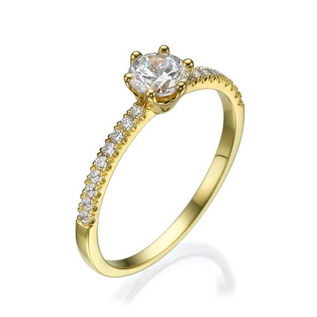 wedding photo - Engagement ring - Promise ring - Bridal ring - Diamond ring - Statement ring - Wedding ring - Rose gold ring - 14k gold ring