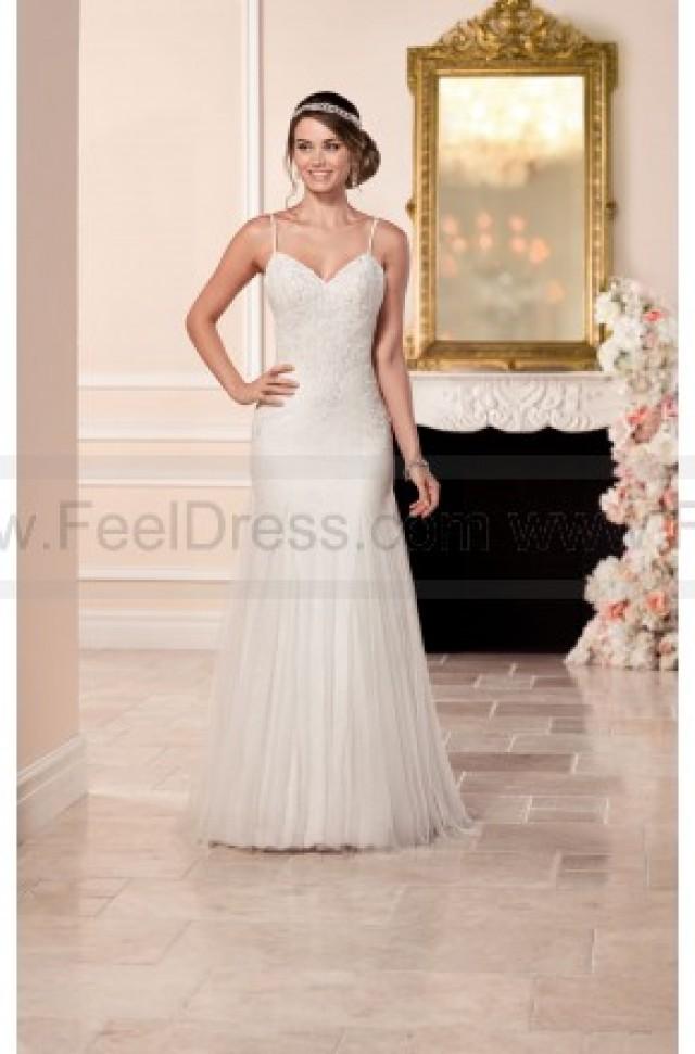 wedding photo - Stella York Sheath Wedding Dress With Low Back Style 6308