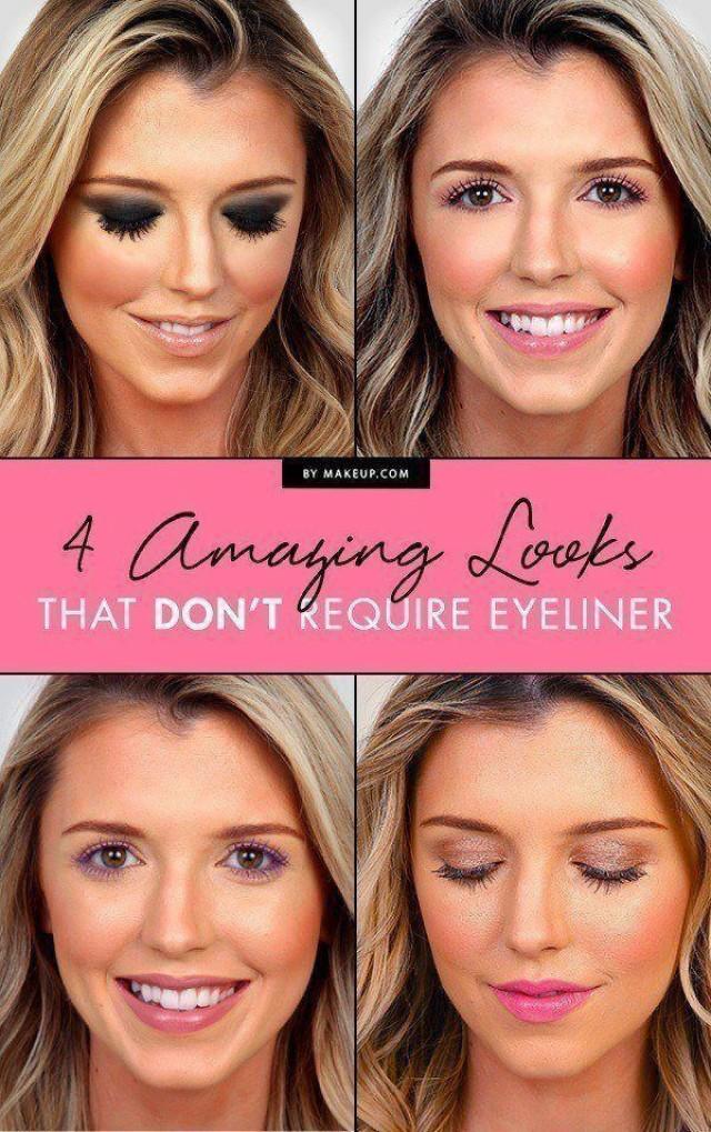 No Eyeliner Required 4 Looks That Don't Require
