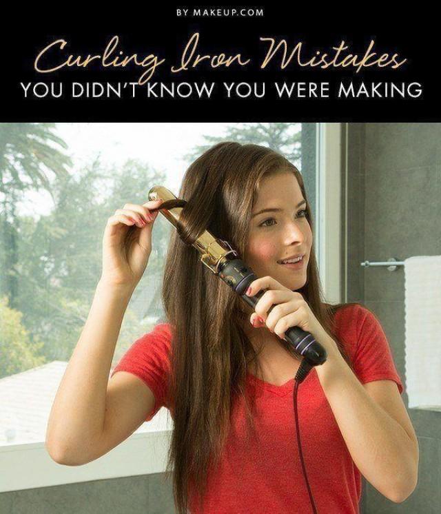 Curling Iron Mistakes You Didn't Know You Were Weddbook