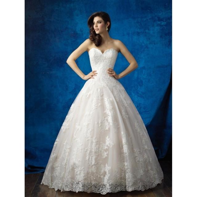wedding photo - White Allure Bridals 9353 - Brand Wedding Store Online
