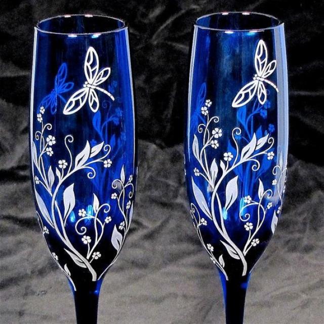 Cobalt Royal Blue Silver And White Wedding Ideas 2761910 Weddbook