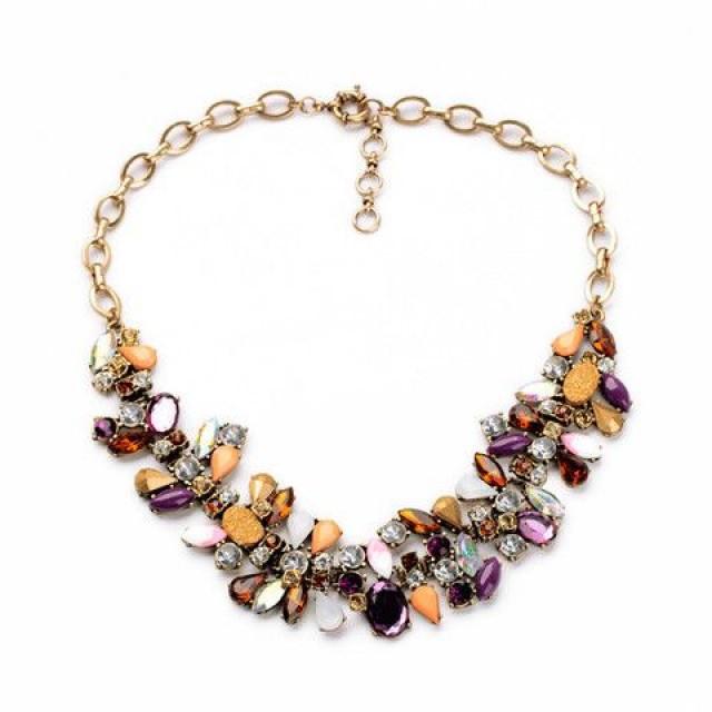 Stone Mix Collar Necklace