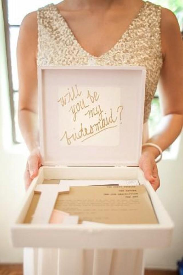 wedding photo - Discover New And Unique Ideas For Your Bridesmaid Gifts