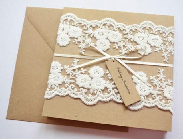 wedding photo - Give every guest a touch of luxury with these wedding invitations