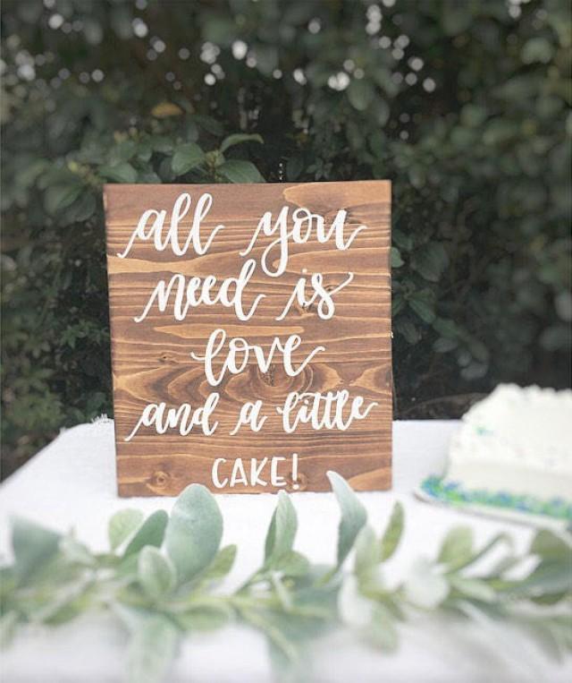 Wedding Wood Sign Wooden Sign Wedding Cake Table Sign Wedding Reception Rustic Wedding Decor Wedding Decorations Rustic Wedding Sign 2821026 Weddbook
