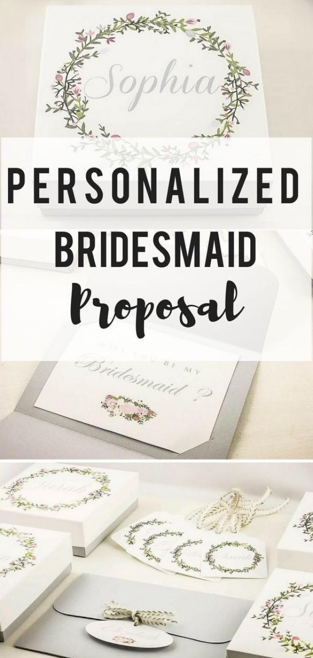 Bridesmaid Gifts Will You Be My