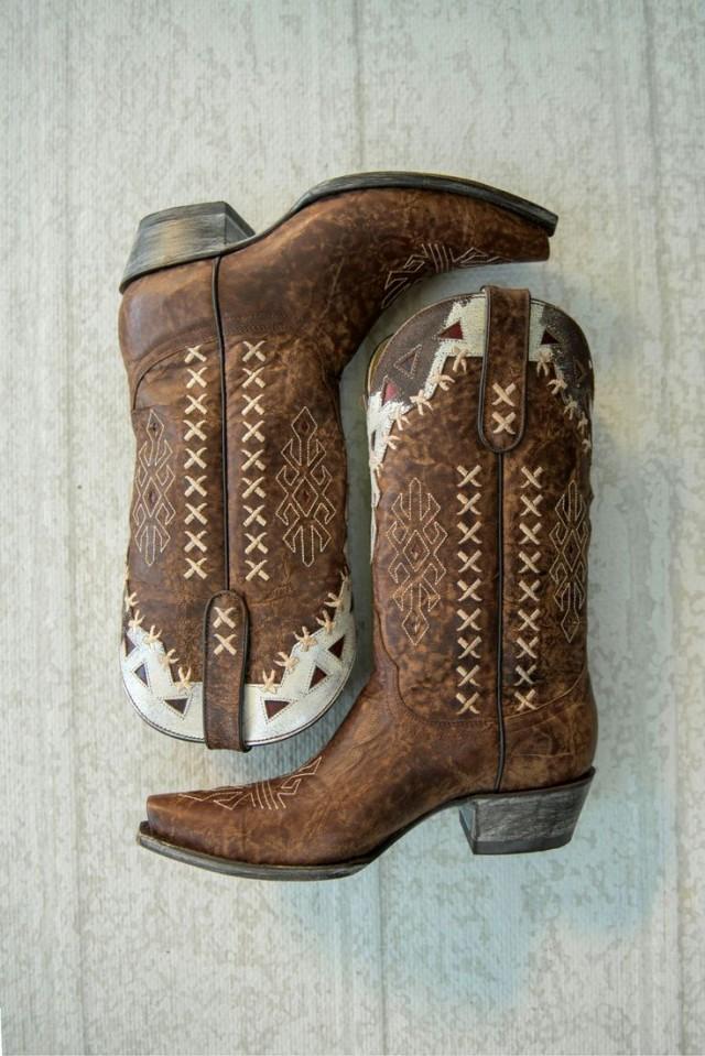Southwestern Vintage Leather Boots 
