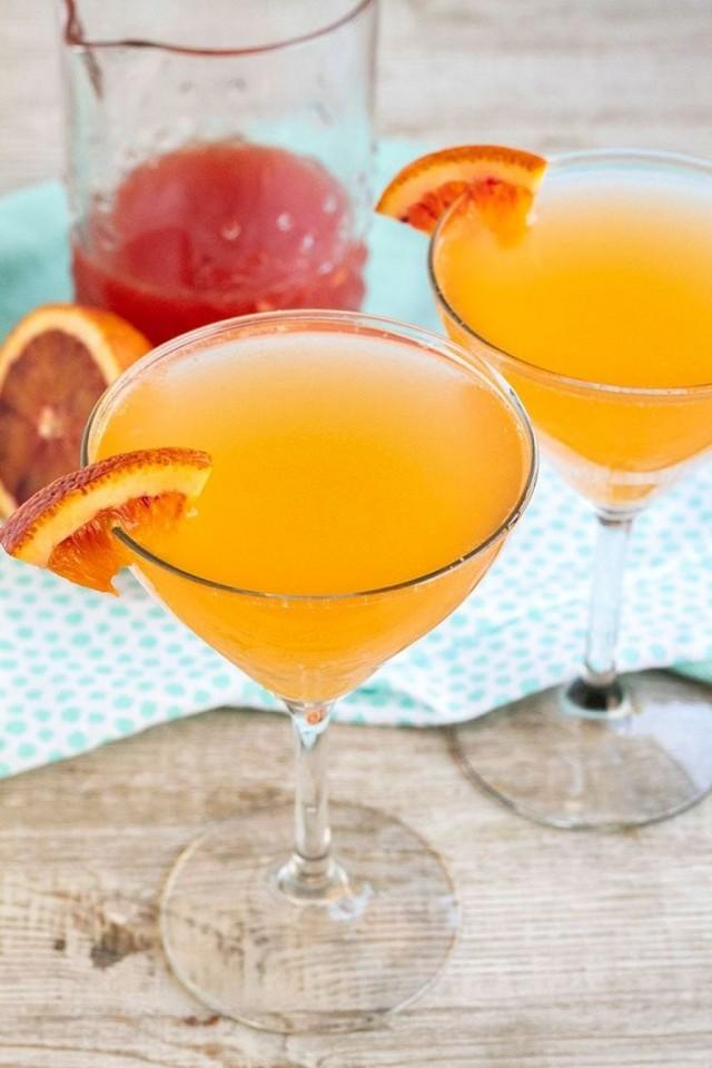 Sparkling Blood Orange Cocktail