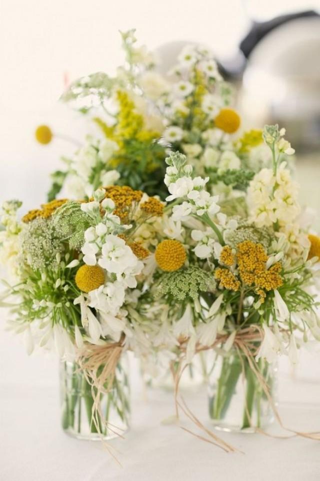 Beautiful DIY Wedding Flowers, Bouquets And Centerpieces