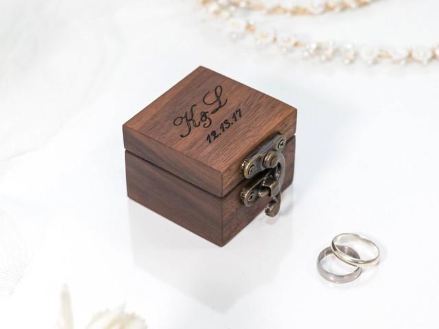 ring box wedding ring box ring bearer box engagement ring box proposal ring box ring bearer wooden ring box rustic ring box custom ring box