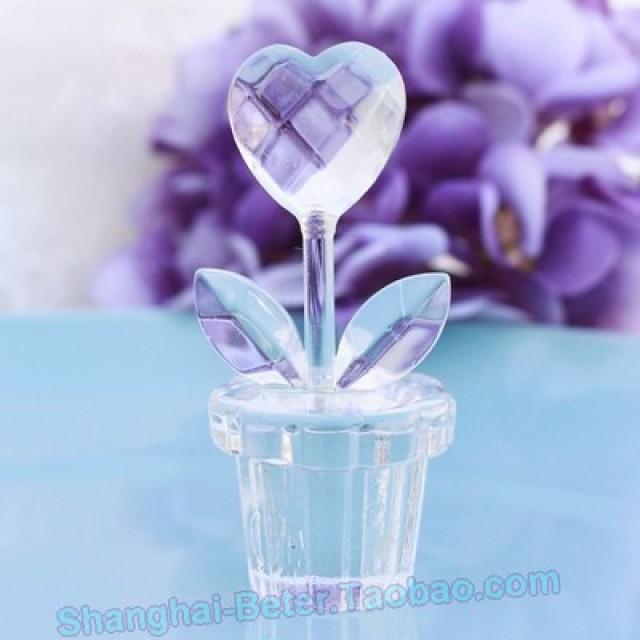 wedding photo - 倍樂禮品®handmade crafts Flower Pot Floral Wedding Favors SJ023/B