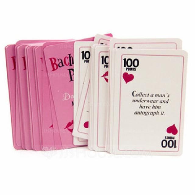 wedding photo - Beter Gifts® Bachelorette Dare to Do It Card Game includes a deck of dares