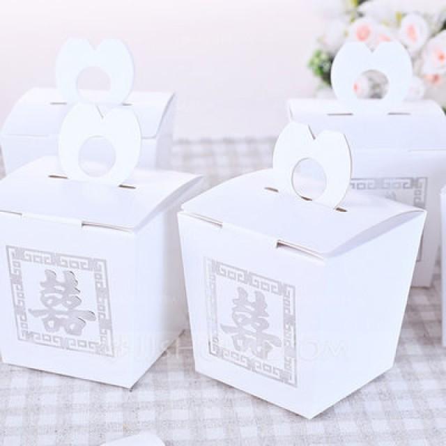 wedding photo - Beter Gifts® Double Happiness Gift Favor Box