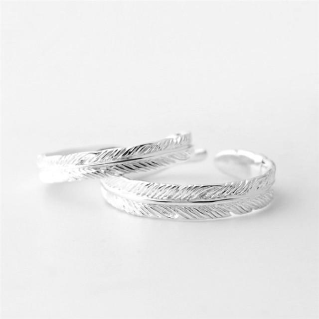 wedding photo - ペアリング おすすめ 安い リング ペア シルバー プレゼント 刻印無料 結婚指輪 マリッジリング 天使の羽 サイズ調整可