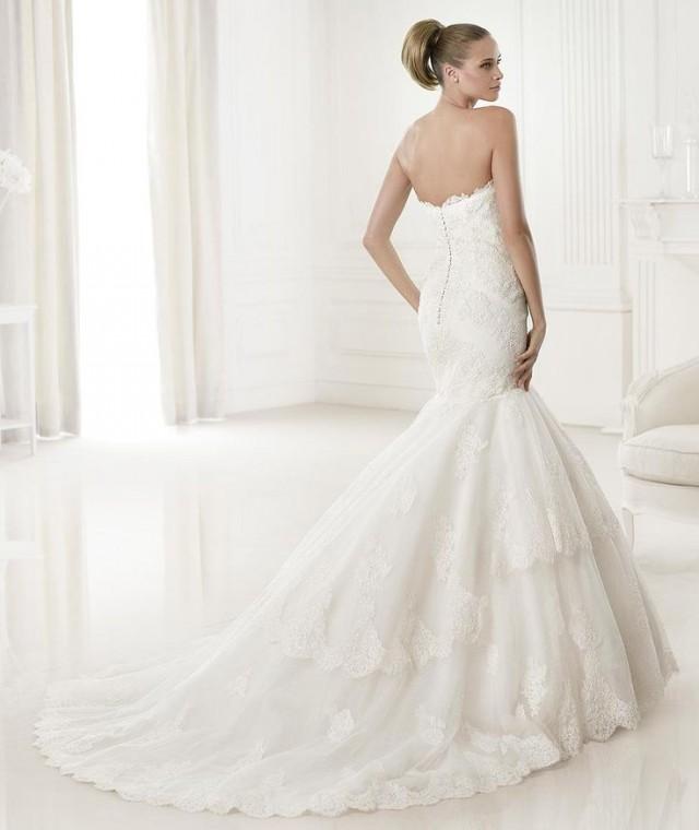 DREAM DRESS   Barquilla By Pronovias Available At Teokath Of London 