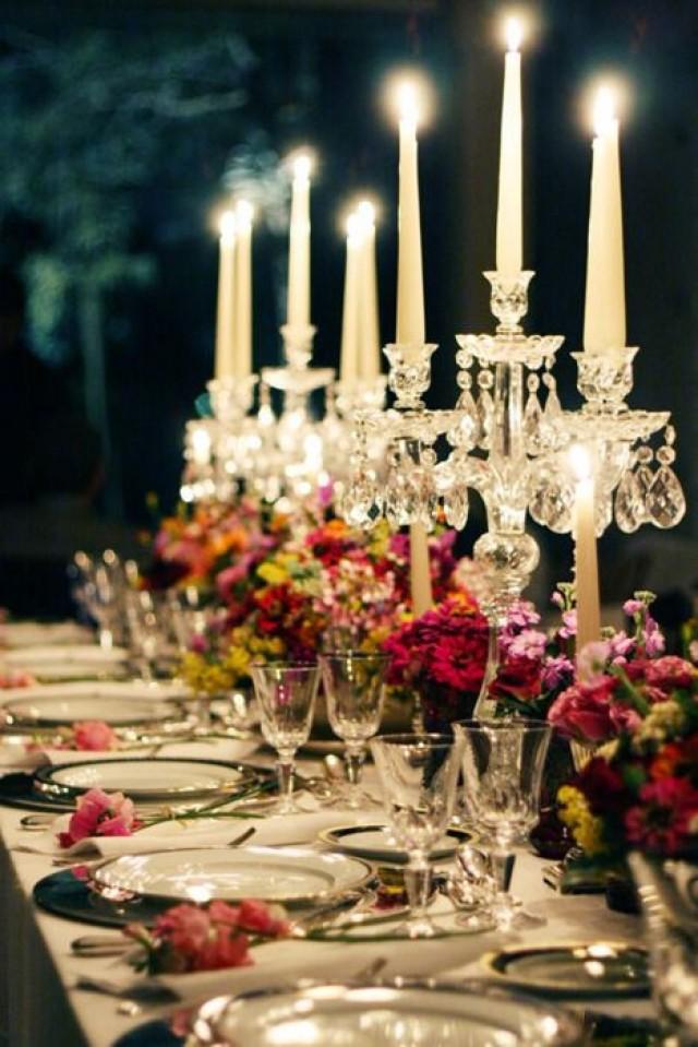 Candle Light....I Love This Classic Look & It Has The Same Formal Feeling As Your Dress. 