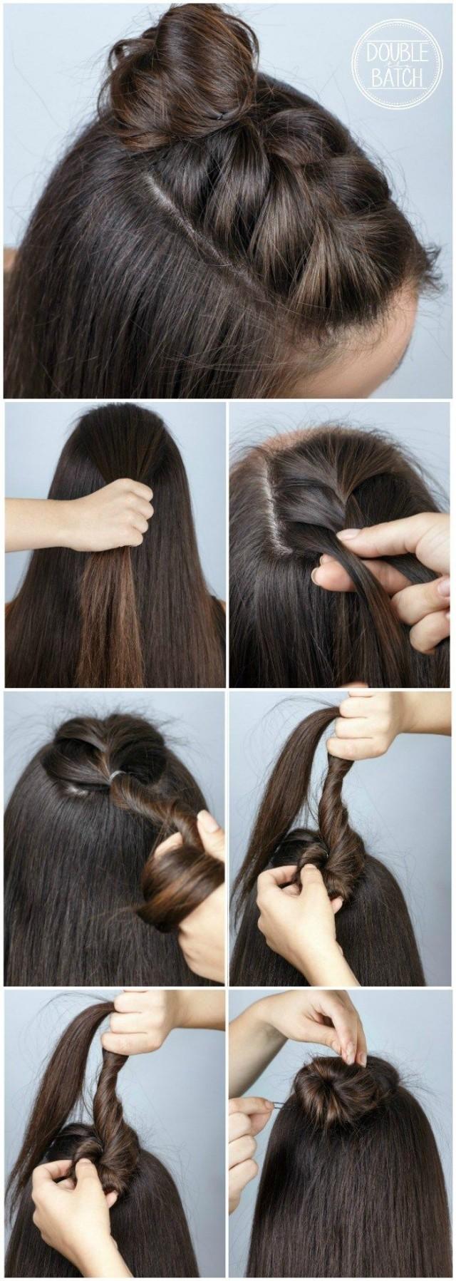 Fun Way To Change Up Your Hair! Cute Half Braid! Love This Easy Hairstyle 