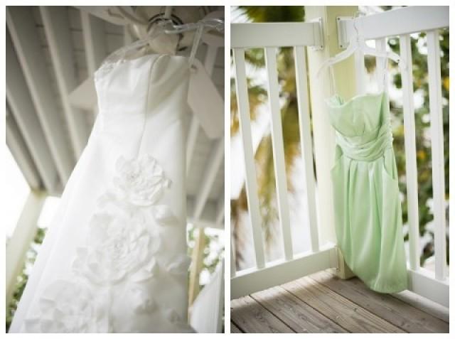 Pale Green Beach Wedding Inspiration, Minerva Photography Via Aphrodite's Wedding Blog 