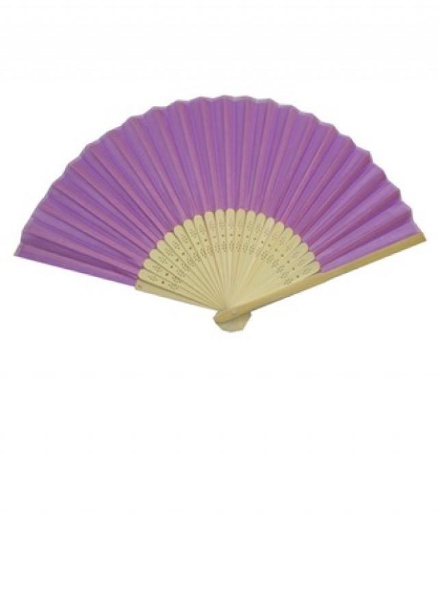 wedding photo - BeterWedding Classic/Solid-Color/Elegant Vintage Style Bamboo Hand fan