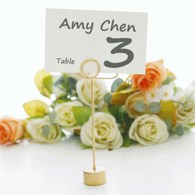 wedding photo - Glitter Florist Beach Fish Place Cards Table Setting WJ090 #beterwedding