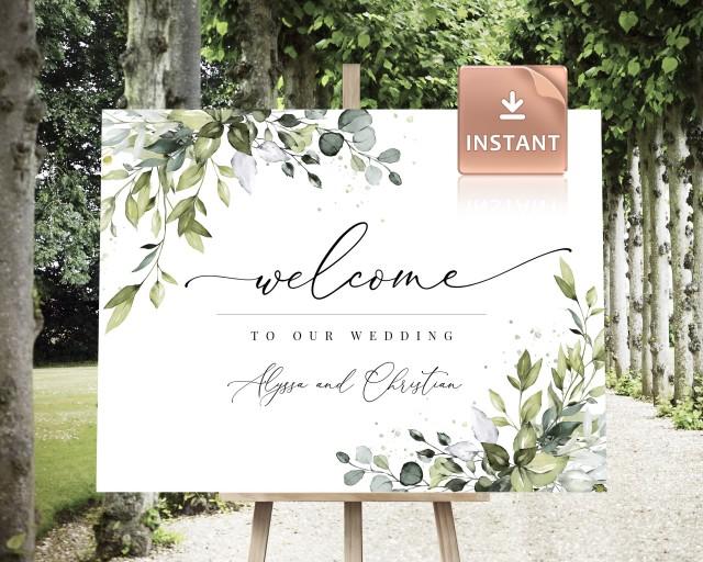 REESE - Large Wedding Welcome Sign, Custom Wedding Sign, Welcome Sign Wedding, Welcome Sign, Boho Welcome Sign, Wedding welcome signage