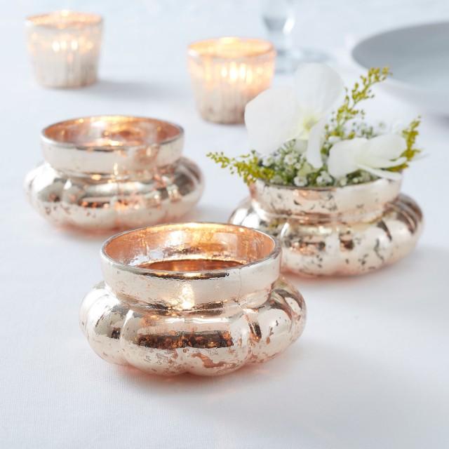 Gold Large Frosted Tealight Holder, Candle Holders, Rustic Wedding Decorations, Venue Decorations, Wedding Table, Home Decorations, Xmas