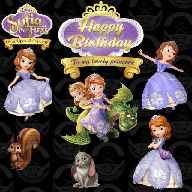 Sofia The First Cake Topper