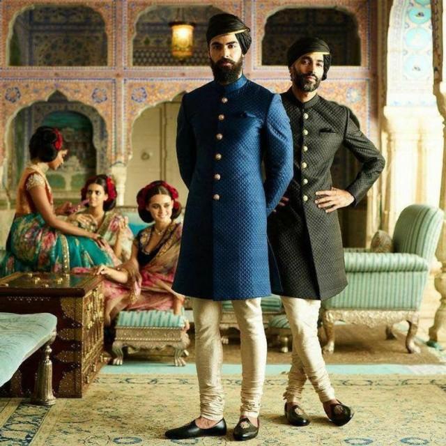 Sabyasachi Inspired Indian wedding dress that you will want for the most valuable day of his life sherwani for groom,Quilted Styled Sherwani