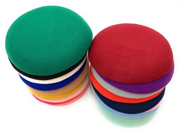 Caprilite Quality Round Sinamay Felt Fascinator Base Pillbox Hat DIY Material Make Millinery Supplies Wholesale