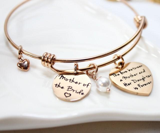 mother of the bride bracelet, personalized mother of the bride bracelet, mother of the bride date bracelet, mother of the bride gift