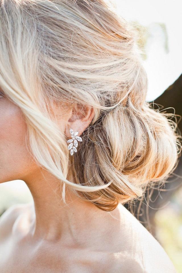 Swarovski Crystal Earrings Bridal Earrings Drop Wedding Earrings Bridal Jewelry set Bridesmaids Earrings  Crystal Drop Earrings
