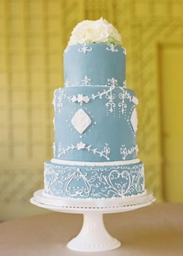 wedding photo - Fondant Wedding Cakes