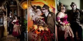 Wedding - Bitchless Bride: Educating and Entertaining Every Bride-To-Be - Blog - Fantasy Friday ~ A Masquerade, Steampunk, Dragon Cake Kind of Kickass Wedding!