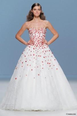 Wedding - Bold Colored Wedding Dresses By Cymbeline Bridal 2015 