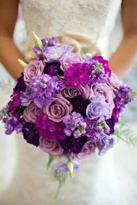 Wedding - Wedding Ideas: 20 Gorgeous Purple Wedding Bouquets