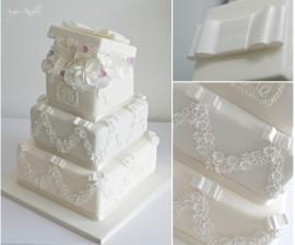 Wedding - Open Box Wedding Cake