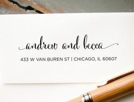 Wedding - Return Address Stamp