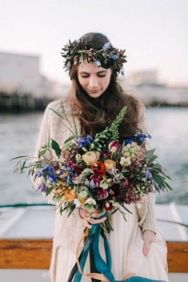 Wedding - Nautical Maine Wedding Inspiration At Bangs Island Mussels Barge