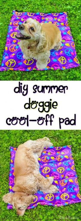 Wedding - DIY Doggie Summer Cool-Off Pad Tutorial