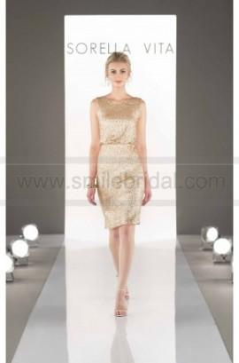 Wedding - Sorella Vita Sequin Bridesmaid Dress Style 8823